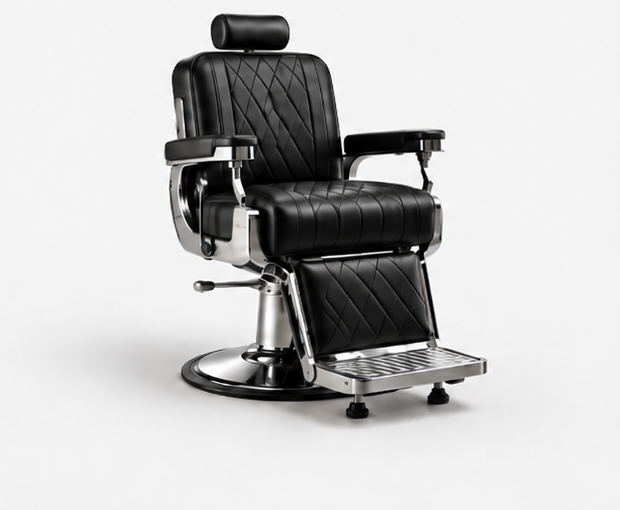 One professional barber chair